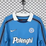 1998-1999 Napoli Home Long Sleeve Retro Soccer Jersey