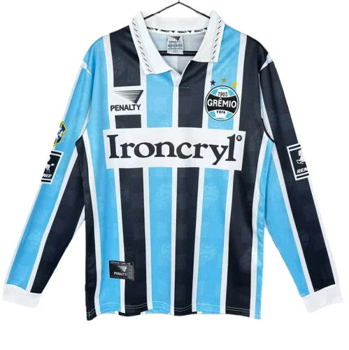 1997 Gremio Home Long Sleeve Retro Soccer Jersey