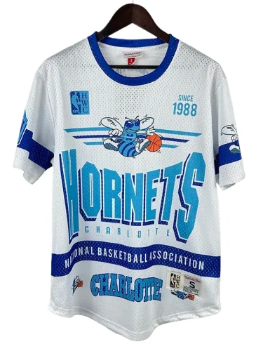 25-26 Hornets White MN Retro Edition Short Shirts