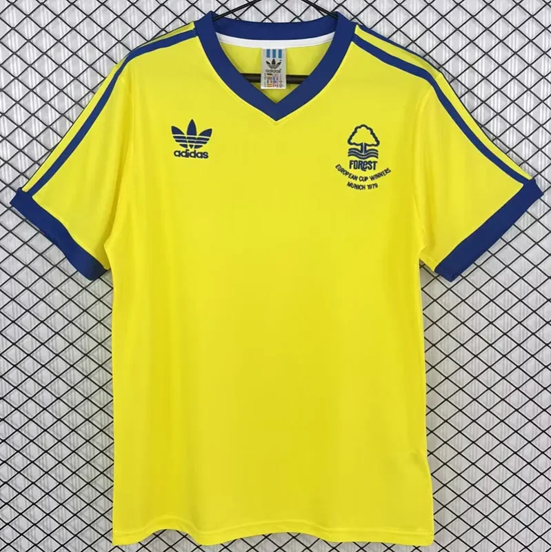 1977-1980 Nottingham Away Retro Soccer Jersey