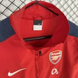 2004-05 Mens Arsenal  Red Retro Windbreaker