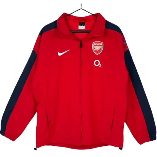 2004-05 Mens Arsenal  Red Retro Windbreaker