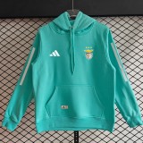 2025-26 Men's Benfica Light green Hoody 浅绿色(加绒)
