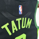 24/25 CELTICS TATUM #0 City Edition Top Quality Hot Pressing Retro NBA Jersey