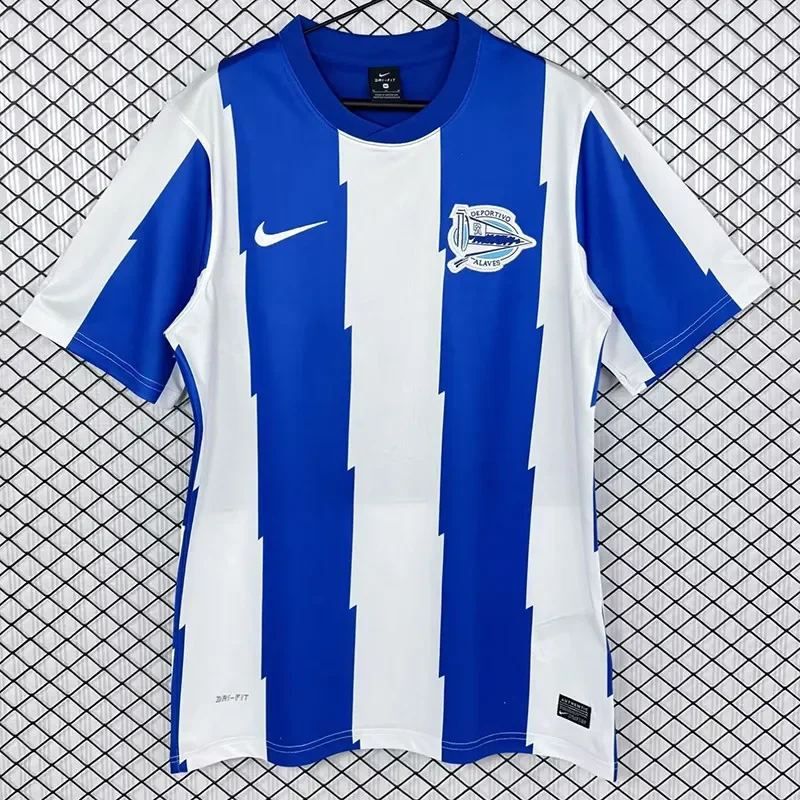 2011-2012 Deportivo Alaves Home Retro Soccer Jersey