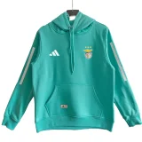 2025-26 Men's Benfica Light green Hoody 浅绿色(加绒)