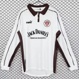 1999-2000 St Pauli Home Long Sleeve Retro Soccer Jersey