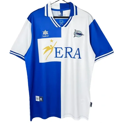 1999-2000 Deportivo Alaves Home Retro Soccer Jersey