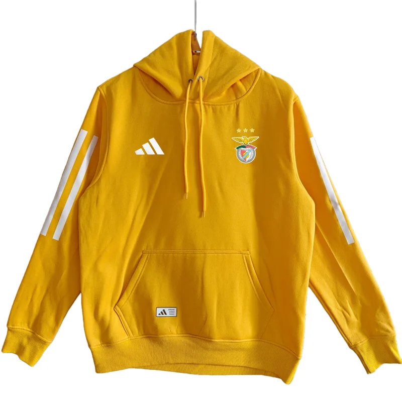 2025-26 Men's Benfica Yellow Hoody 黄色(加绒)