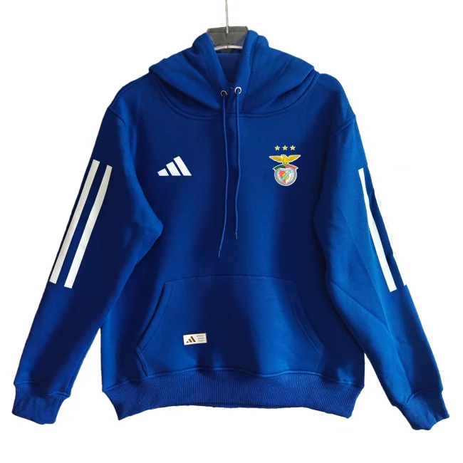 2025-26 Men's Benfica  blue Hoody 蓝色(加绒)