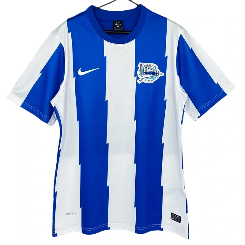 2011-2012 Deportivo Alaves Home Retro Soccer Jersey