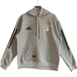 2025-26 Men's Benfica grey Hoody 灰色(加绒)