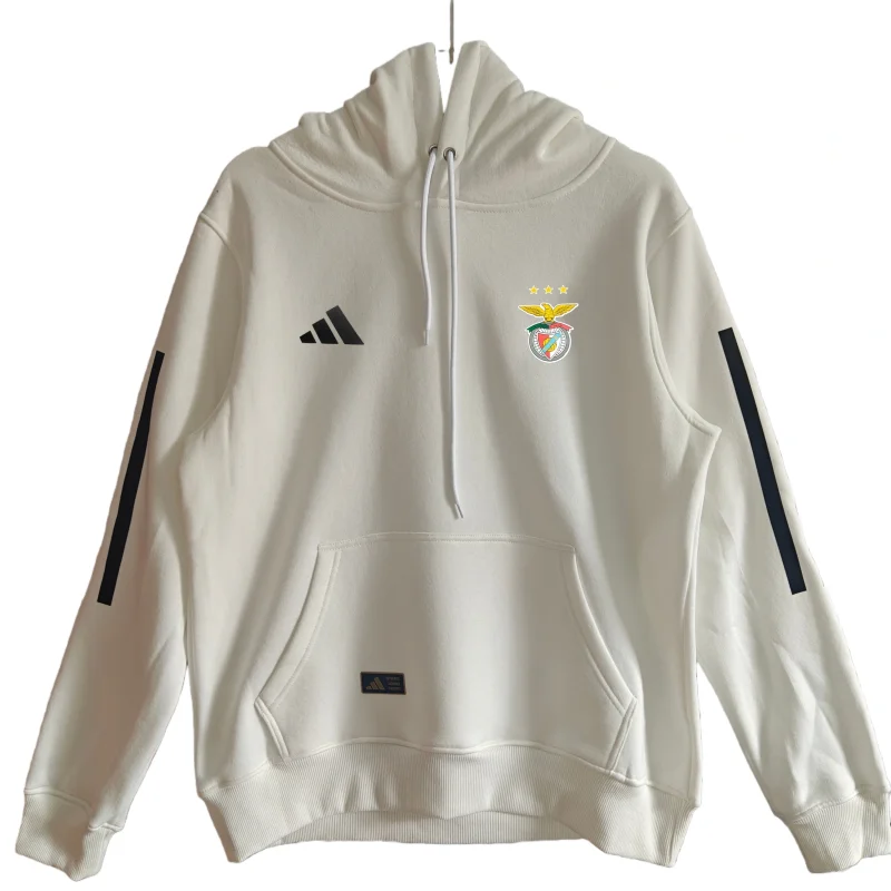2025-26 Men's Benfica White Hoody 白色(加绒)