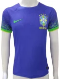 2022-23 Mens Brazil away Player version soccer Jersey