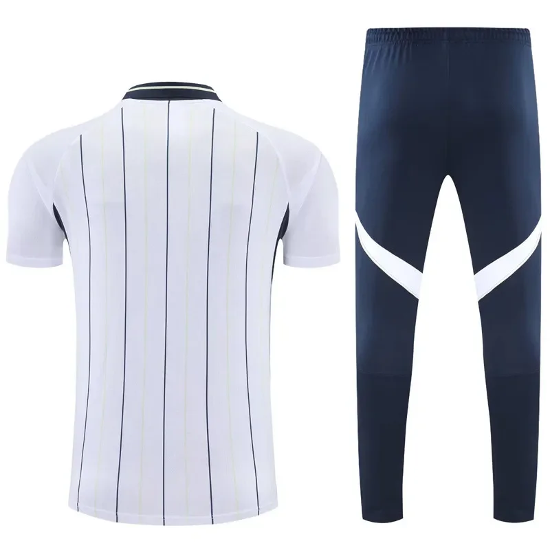 2025-26 Real Madrid White Polo Tracksuit