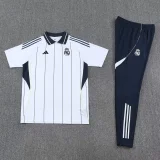 2025-26 Real Madrid White Polo Tracksuit