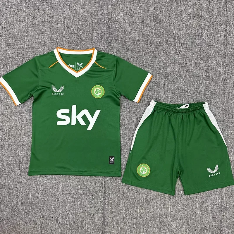 2026-27 Kids Ireland green home Soccer Jersey