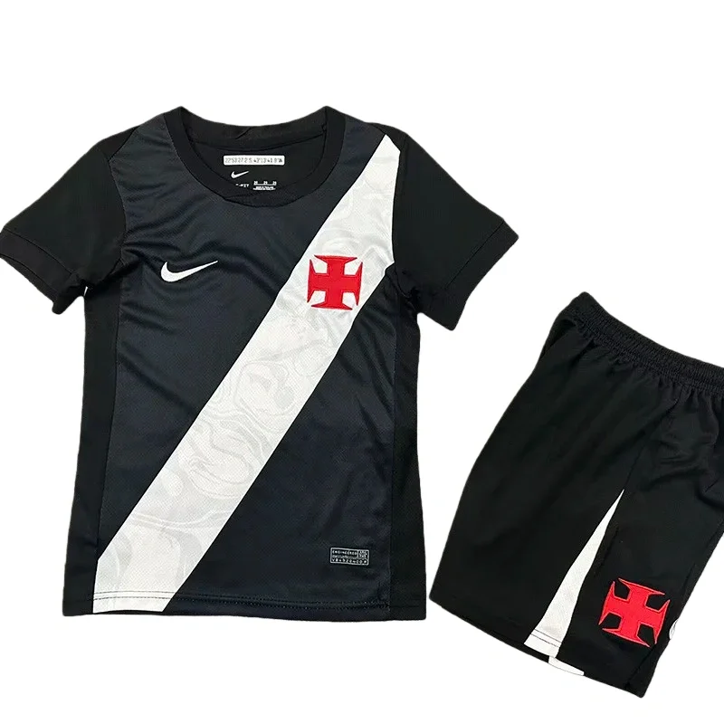 2026-27 Kids Vasco da Gama FC home black soccer  Jersey