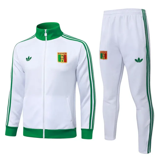 2026-27 Senegal White Jacket Tracksuit #A26006