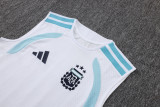 2025-26 Mens Argentina white vest Long Pants Tracksuit D2603