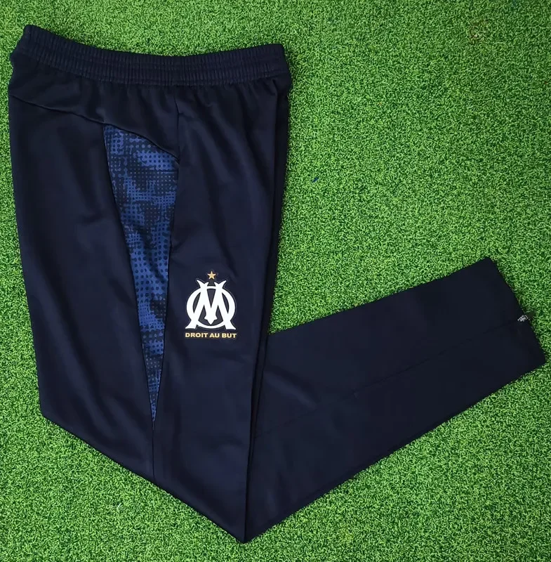 2025-26 Marseille Royal blue Training Long Pants (Have Pocket)