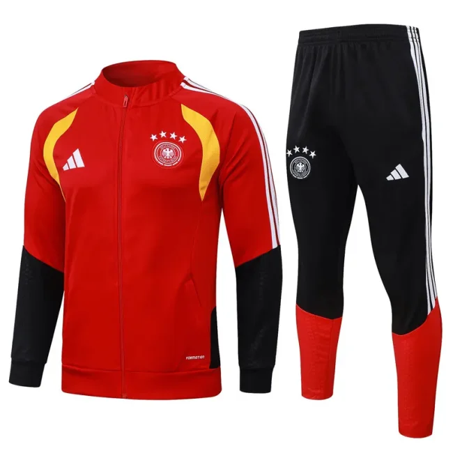 2026-27 Germany Red Jacket Tracksuit  #A26002