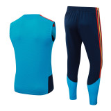 2026-27 Spain lake blue vest Long Pants Tracksuit  D2603#