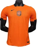 2026-27  Mens Netherlands home Player  orange soccer jersey