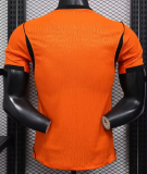 2026-27  Mens Netherlands home Player  orange soccer jersey