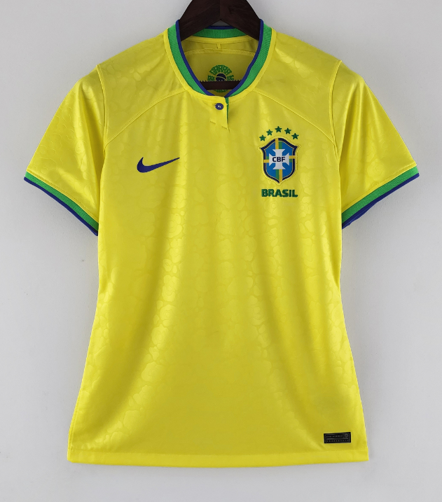 2022-23 Women Brazil Home soccer Jersey