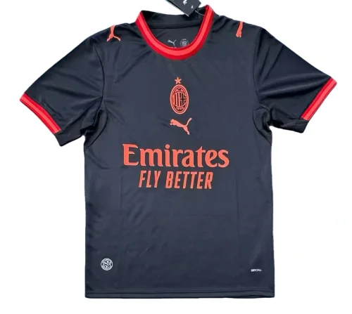 2026-27 Mens AC Milan Third away black soccer Jersey