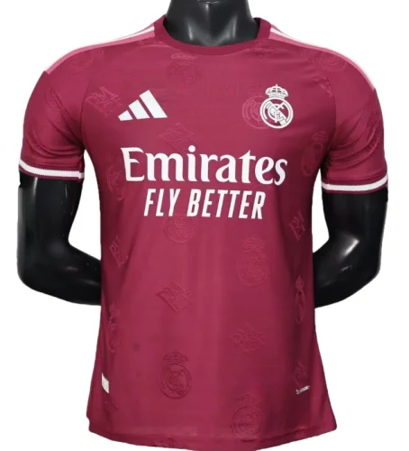 2026-27 Mens Real Madrid red Special Edition  Player soccer jersey