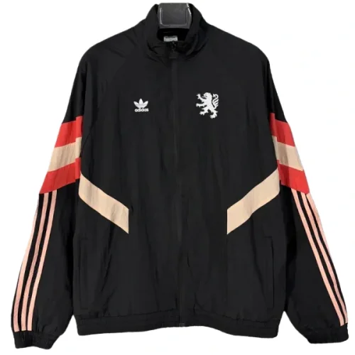 2025-26 Lyon Black Windbreaker