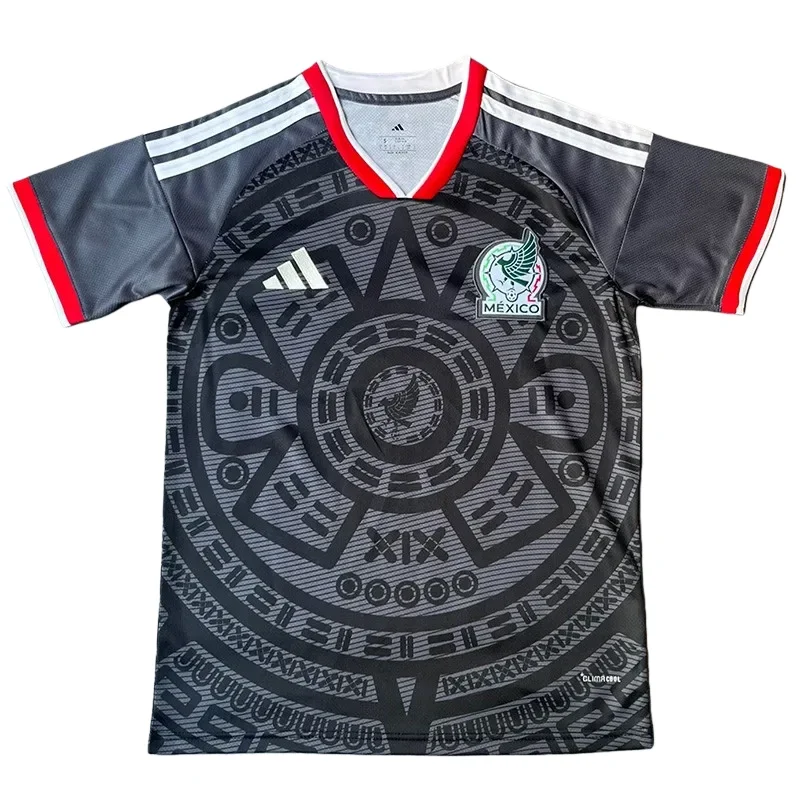2026-27 Mens Mexico Black  Fans Soccer Jersey