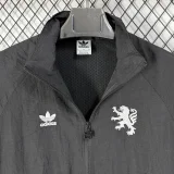 2025-26 Lyon Black Windbreaker