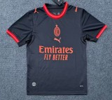 2026-27 Mens AC Milan Third away black soccer Jersey