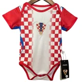 2026-27 Croatia Home Baby Infant Crawl Suit