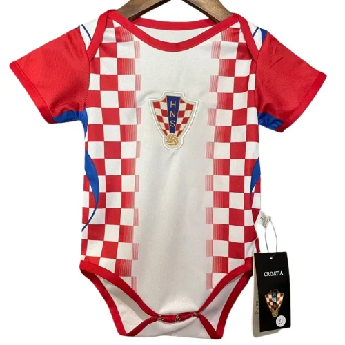 2026-27 Croatia Home Baby Infant Crawl Suit
