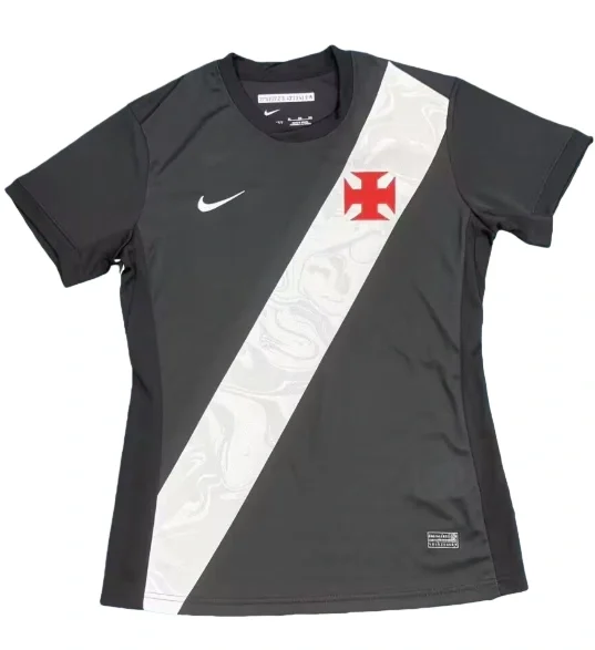2026-27  Women Vasco da Gama FC home black soccer  Jersey