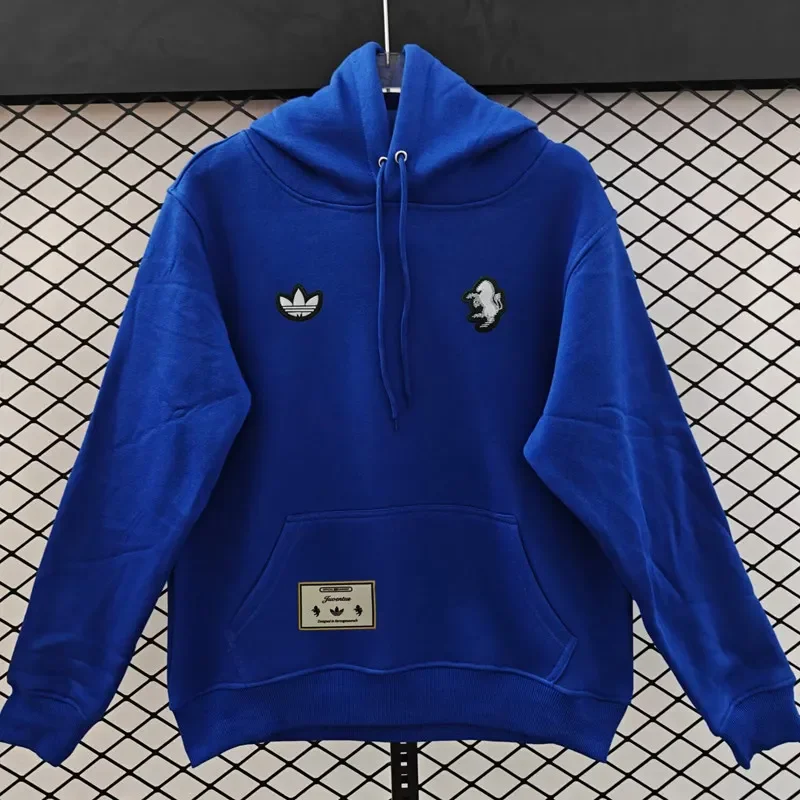 2025-26 Mens Juventus Fancy blue Hoody 彩蓝色(加绒)