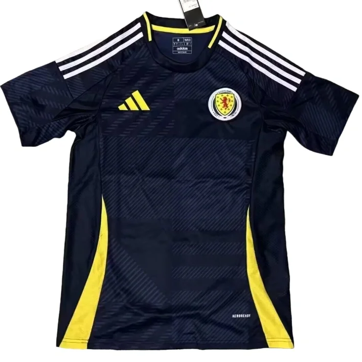 2024-25 Mens Scotland Home blue Fans Soccer Jersey
