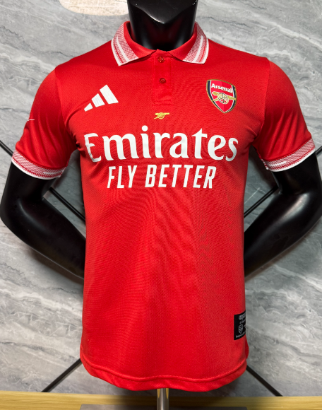 2026-27 Mens Arsenal Special Edition red polo Player soccer Jersey