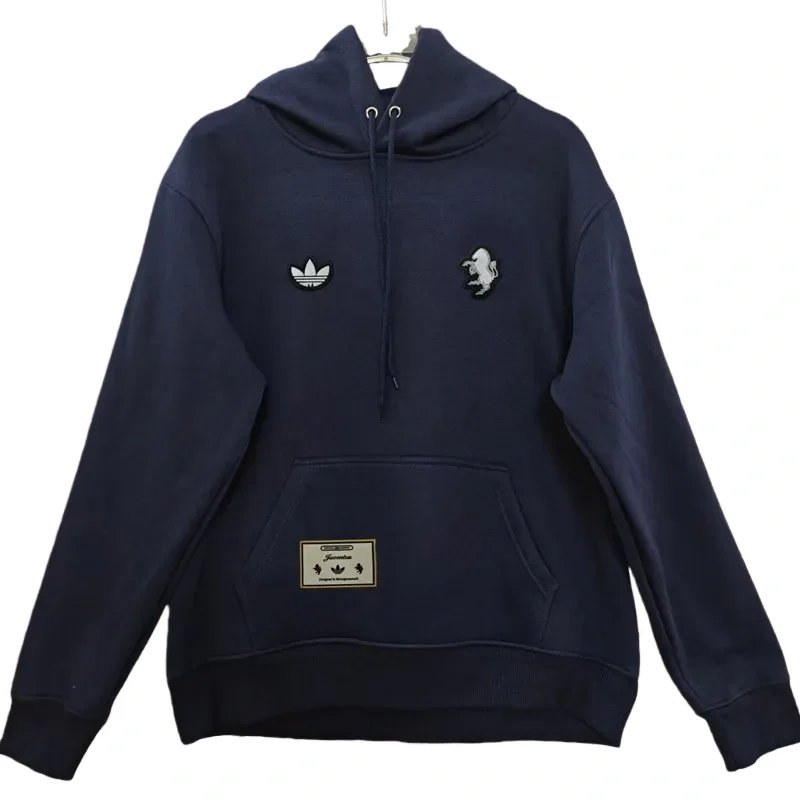 2025-26 Mens Juventus Royal blue Hoody 宝蓝色(加绒)