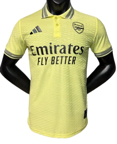 2026-27 Mens Arsenal Special Edition yellow polo Player soccer Jersey