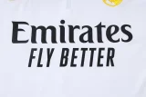 2025-26  Real Madrid White Half Pull Tracksuit  #B25152