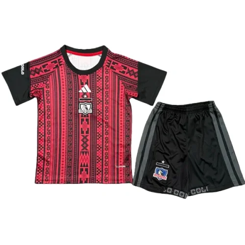 2026-27 Colo-Colo Red Black Kids Soccer Jersey
