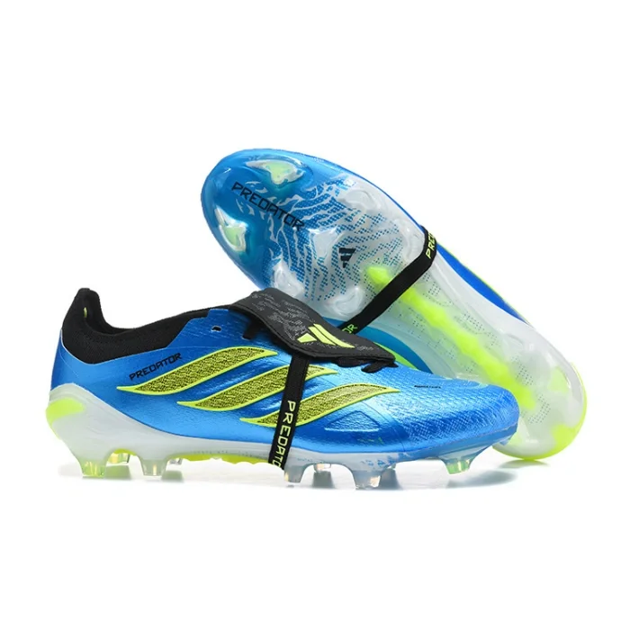 adidas 26 Predator Elite Tongue green blue Soccer Shoes