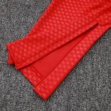 2025-26 Kids Germany white Half Pull Tracksuit #E26004