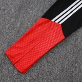 2025-26 Kids Germany white Half Pull Tracksuit #E26004