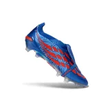PREDATOR ACCURACY+ FG BOOTS Soccer Shoes-blue/white/red